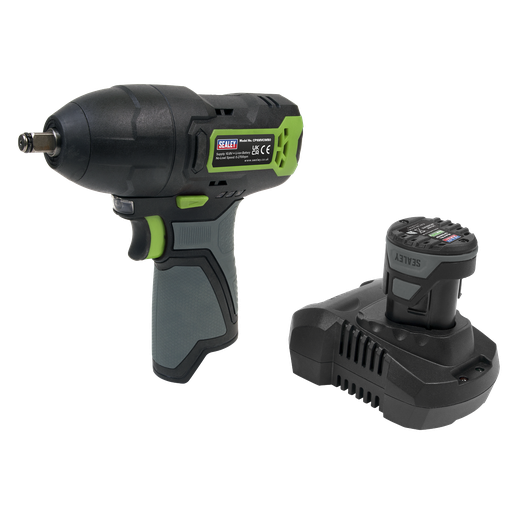 [CP108VCIW] Sealey SV10.8 Series 3/8"Sq Drive Cordless Impact Wrench Kit 10.8V 2Ah