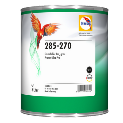 [GLA.50411187] 3ltr Glasurit 285-270 Grey Primer Filler Pro (Each)