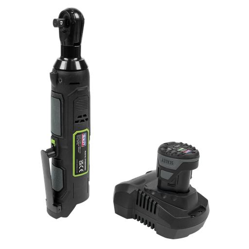 [CP108VCRW] Sealey SV10.8 Series 3/8"Sq Drive Cordless Ratchet Wrench Kit 45Nm 10.8V 2Ah