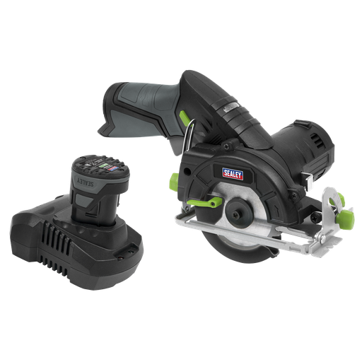 [CP108VCS] Sealey SV10.8 Series 85mm Cordless Circular Saw Kit 10.8V 2Ah