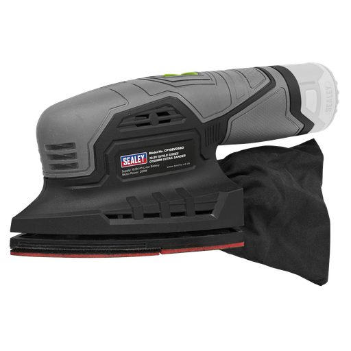 [CP108VDSBO] Sealey SV10.8 Series 150mm Cordless Detail Sander 10.8V - Body Only