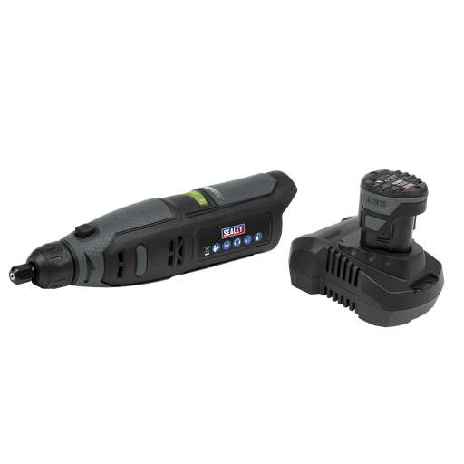 [CP108VMG] Sealey SV10.8 Series Cordless Multipurpose Mini Grinder Kit 10.8V 2Ah