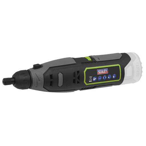 [CP108VMGBO] Sealey SV10.8 Series Cordless Multipurpose Mini Grinder & 50pc A