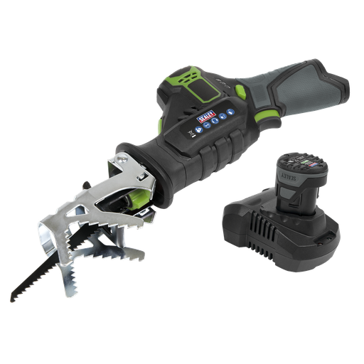 [CP108VRS] Sealey SV10.8 Series Cordless Reciprocating Saw Kit 10.8V 2Ah