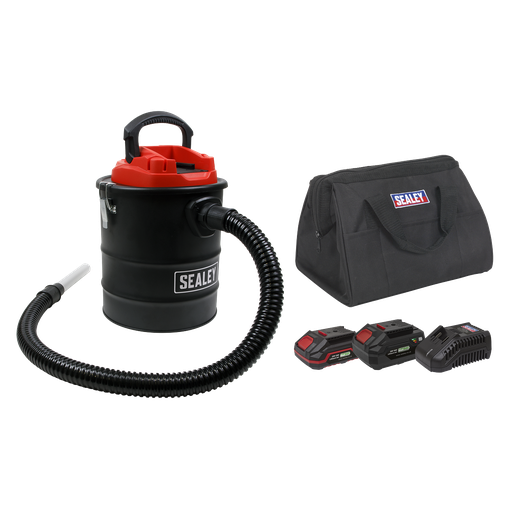 [CP20VAVKIT] Sealey SV20 Series 15L Cordless Handheld Ash Vacuum Cleaner Kit 