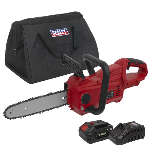 [CP20VCHSKIT1] Sealey Cordless Chainsaw 25cm 20V 4Ah SV20 Series Kit