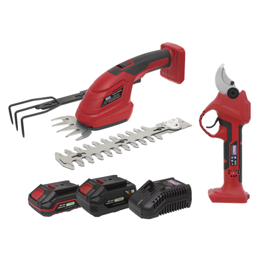 [CP20VCOMBO14] 2 x SV20 Series Cordless Power Tool Gardening Kit 20V - 2 Batteries