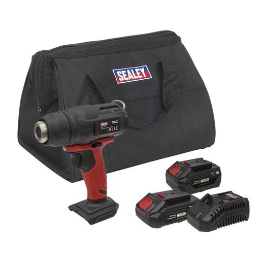 [CP20VHGKIT2] Sealey SV20 Series Cordless Heat Gun Kit 20V - 2 Batteries