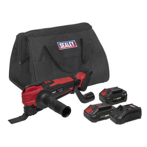 [CP20VMTKIT] Sealey SV20 Series Cordless Oscillating Multi-Tool Kit 20V - 2 Batteries