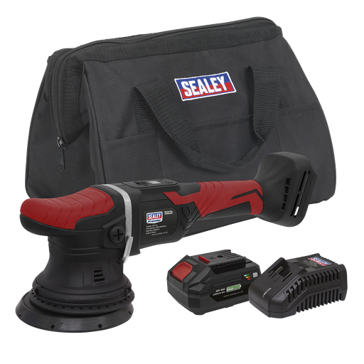 [CP20VOPKIT] Sealey Premier SV20 Series 125mm Cordless Orbital Polisher Kit 20V 4Ah