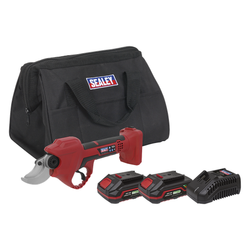 [CP20VPSKIT] Sealey SV20 Series Cordless Pruning Shears Kit 20V 2Ah - 2 Batteries