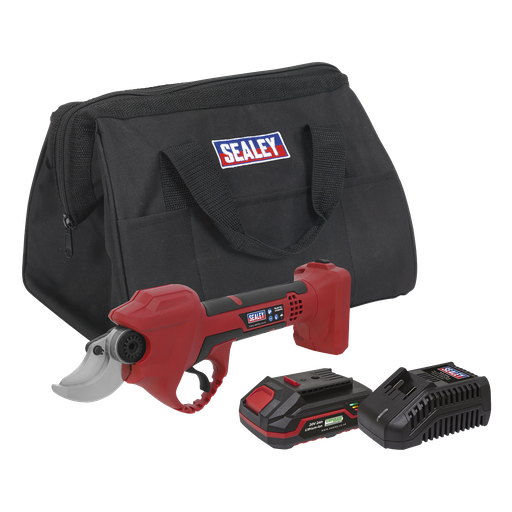 [CP20VPSKIT1] Sealey SV20 Series Cordless Pruning Shears Kit 20V 2Ah