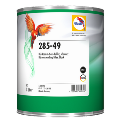 [GLA.50411381] 3ltr Glasurit 285-49 Black HS VOC Non-Sanding Filler (Each)