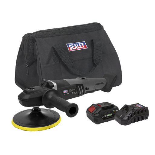 [CP20VRPXKIT1] Sealey Premier SV20 Series 180mm Brushless Cordless Rotary Polis