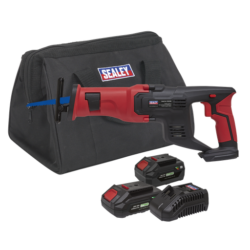 [CP20VRSKIT] Sealey SV20 Series Cordless Reciprocating Saw 20V - 2 Batteries