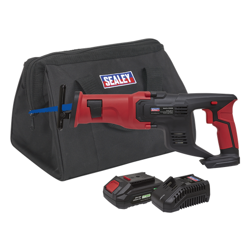 [CP20VRSKIT1] Sealey SV20 Series Cordless Reciprocating Saw 20V 2Ah
