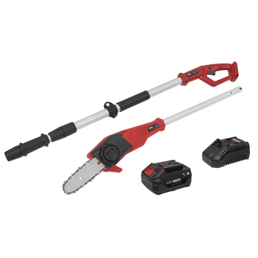 [CP20VTP02] Sealey SV20 Series 20cm Cordless Telescopic Chainsaw Kit 20V 4Ah