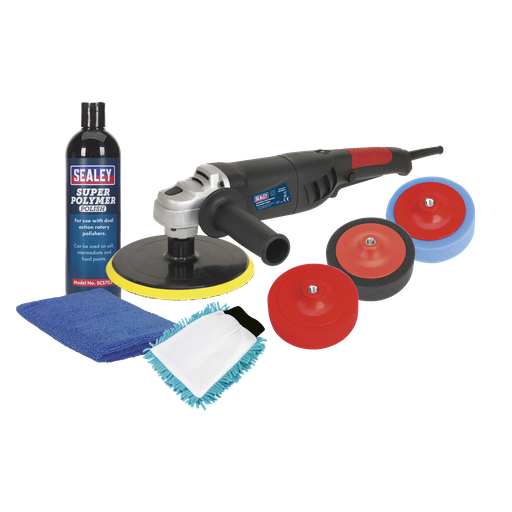 [CPK03] Sealey 180mm Pro Electric Polisher Kit 1100W/230V