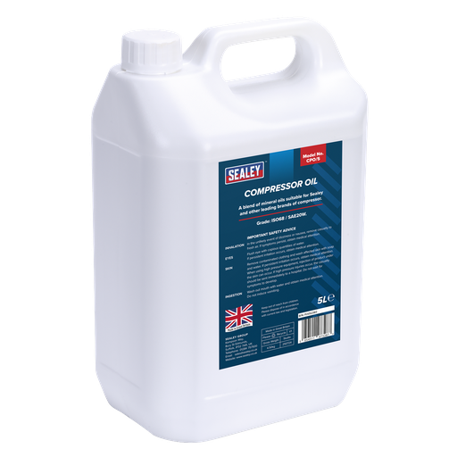 [CPO/5] Sealey Compressor Oil 5L