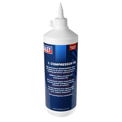 [CPO1S] Sealey Compressor Oil 1L