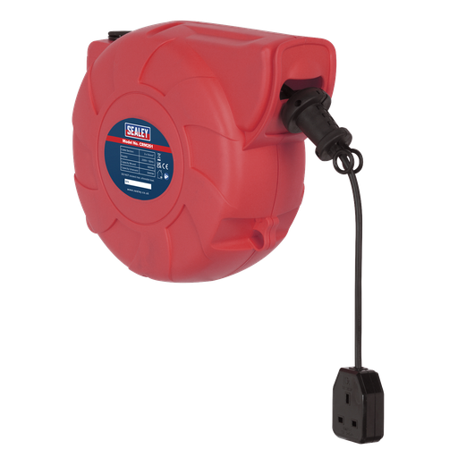 [CRM251] Sealey 25m Retractable Cable Reel System 1 x 230V