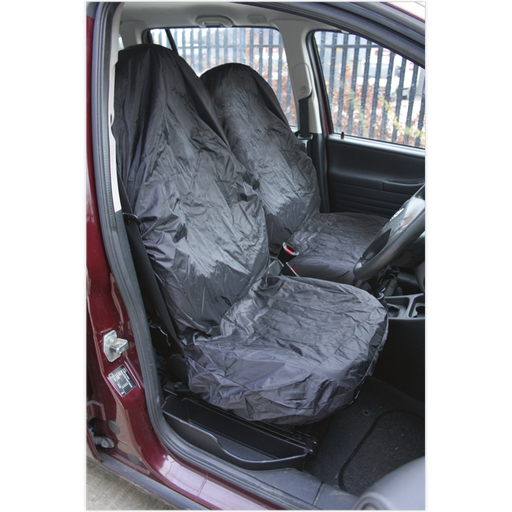 [CSC5] Sealey Lightweight Front Seat Protector Set 2pc