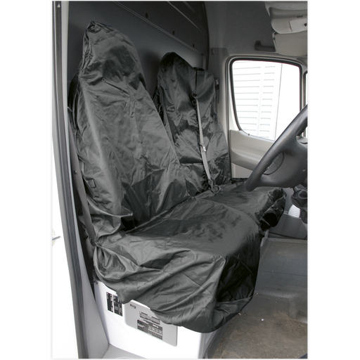 [CSC7] Sealey Heavy-Duty Van Seat Protector Set 2pc