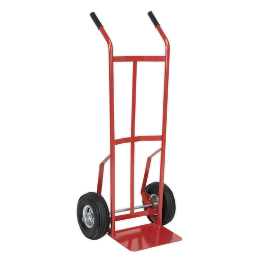[CST987] Sealey Sack Truck with Pneumatic Tyres 200kg Capacity