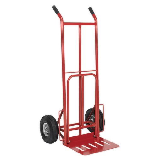 [CST990] Sealey Folding Sack Truck with Pneumatic Tyres 250kg Capacity