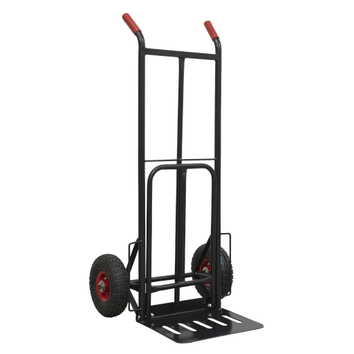 [CST990HD] Sealey Premier Heavy-Duty Sack Truck with PU Tyres 300kg Capacity
