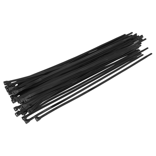 [CT45076P50] Sealey Cable Tie 450 x 7.6mm, Black - Pack of 50