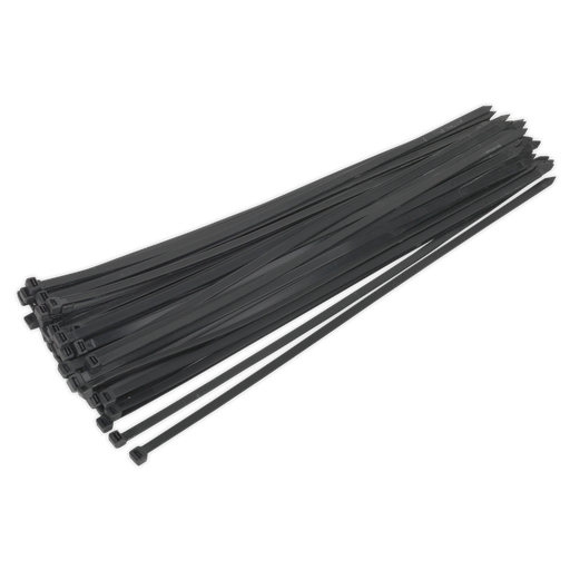 [CT65012P50] Sealey Cable Tie 650 x 12mm, Black - Pack of 50