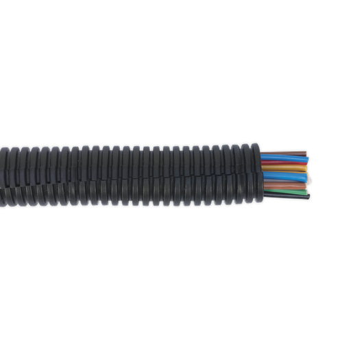 [CTS1710] Sealey Split Convoluted Cable Sleeving Split 17-21mm 10m