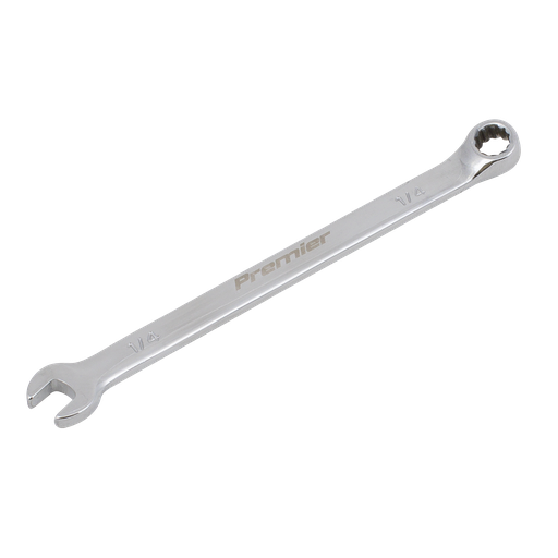 [CW01AF] Sealey Premier Imperial Combination Spanner 1/4"