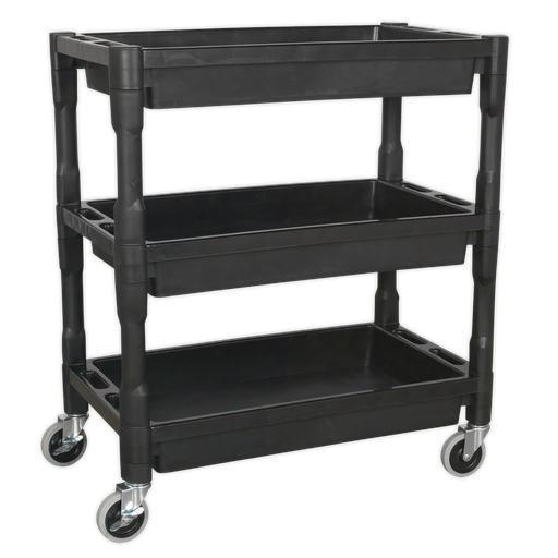 [CX205] Sealey Composite Heavy-Duty Trolley 3-Level