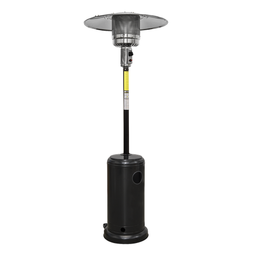 [DG1] Dellonda Outdoor Garden Gas Patio Heater 13kW Commercial & Domestic Use, Black