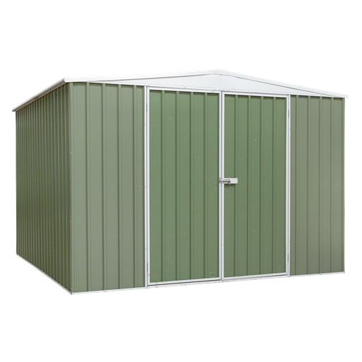 [DG116] Sealey Dellonda Galvanized Steel Storage Shed with Apex Style Ro