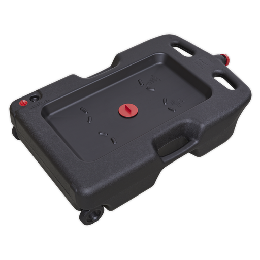 [DRP09] Sealey Oil/Fluid Drain & Recycling Container with Wheels 54L