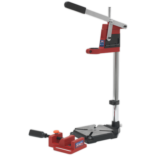 [DS01] Drill Stand with Cast Iron Base 500mm & Vice 65mm