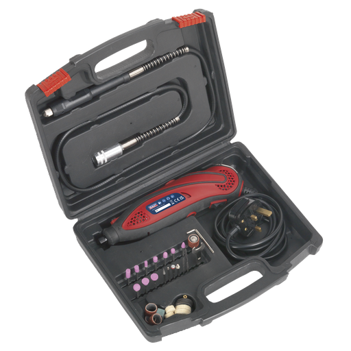 [E540] Sealey Multipurpose Rotary Tool & Engraver Kit 230V 40pc