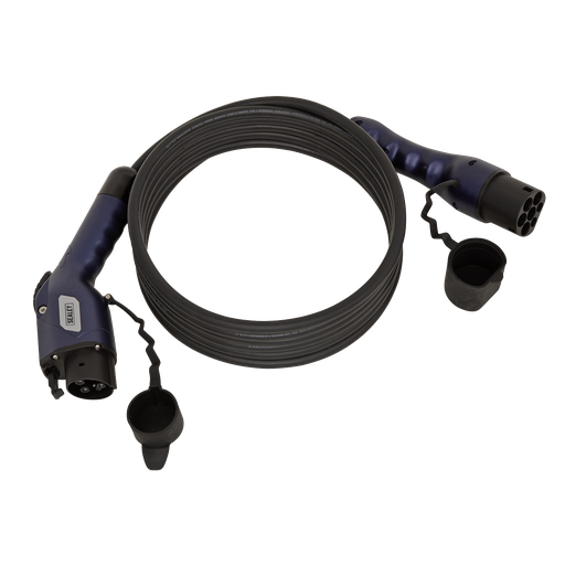 [EVCC1216] Sealey EV Charging Cable Type 1 to Type 2 16A (3.7KW) 5m