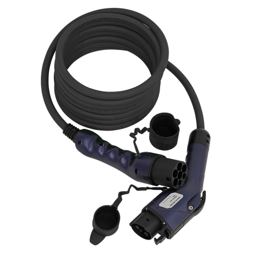 [EVCC1232] Sealey EV Charging Cable Type 1 to Type 2 32A (7.4KW) 5m