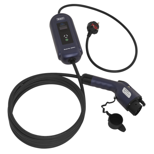 [EVPC1] Sealey Portable EV Charger Type 1 to UK 10A (2.3KW) 5m Cable