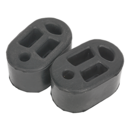 [EX01] Sealey Exhaust Mounting Rubbers L70 x D45 x H37 - Pack of 2
