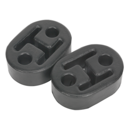 [EX02] Sealey Exhaust Mounting Rubbers L60 x D41 x H20 - Pack of 2