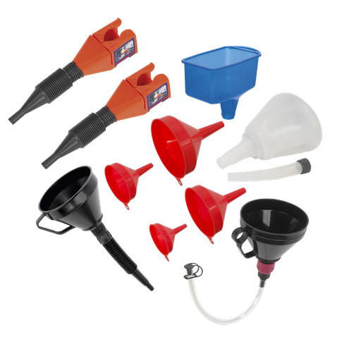 [F10COMBO] Sealey Funnel Combo 10pc