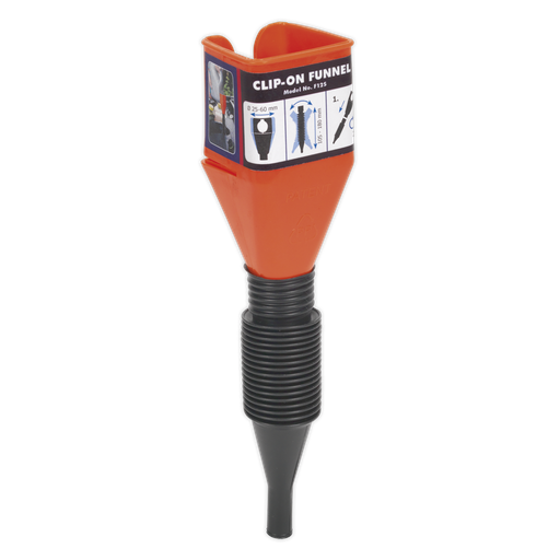 [F12S] Sealey Clip-On Funnel with Spout