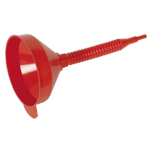[F2F] Sealey Flexible Spout Funnel with Filter 200mm - Medium
