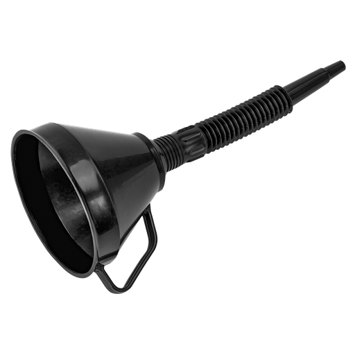 [F6] Sealey Flexible Spout Funnel with Filter 160mm