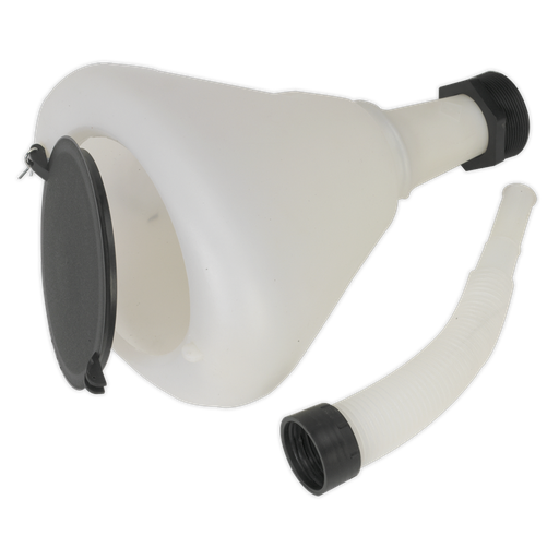[F99240] Sealey Funnel with Closing Lid 240mm